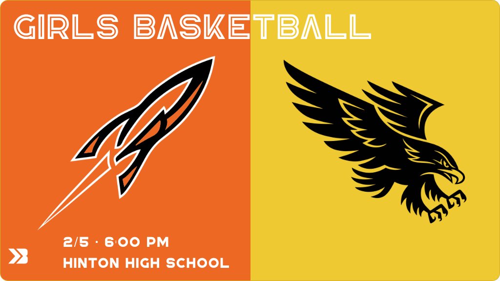 HintonGirlsBB's tweet photo. 🚨🏀Game Day Info🏀🚨
📅Thursday, February 5th
📍Hinton, IA - HS Gym

3⃣ Hinton (14-1) vs 1⃣ Rock Valley (17-1)
Varsity @ 6:00 PM

Can't make it? Catch the action live online from...
💻MidwestSports+ https://t.co/PZNcg7BA1m
💻Hudl Fan https://t.co/sKhWN2SIQa https://t.co/G6NclARSCA
