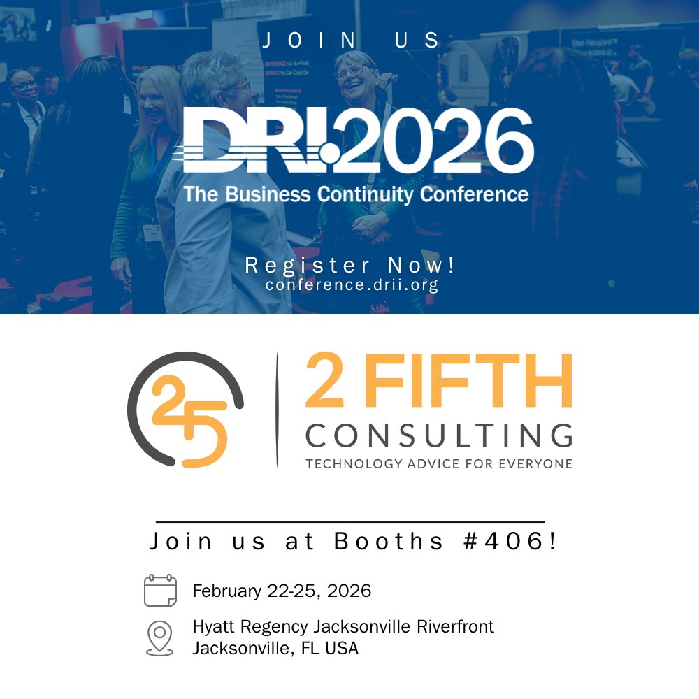 2fifthcon's tweet photo. Join us at Booth #406 on February 22-25, 2026, If you want to preview our top 5 AI resiliency use cases have a look at our results.

https://t.co/a6RuIytA8E https://t.co/MAy1llsZYI