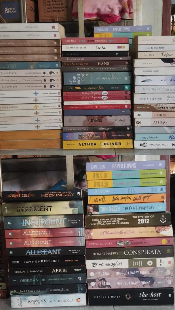 📚 WTS Buku dan Novel Preloved
Original dan layak baca, harga start from 15k an aja🤩
More info pls reply ya🙌🏻
Bisa oren🍊