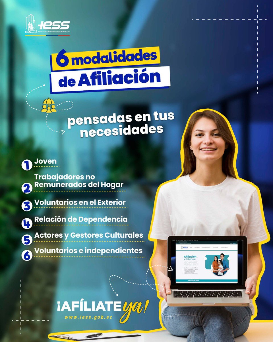 IESSec's tweet photo. En el @IESSec tenemos una modalidad de afiliación 💡pensada para ti.

✅ Elige la que mejor se adapte a tu realidad y a todos los beneficios que tenemos.

Conoce más ➡️ https://t.co/rYrJwh0p5C https://t.co/RVUwGYYCn8