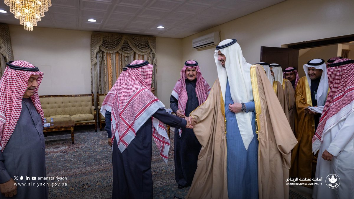 Amanatalriyadh's tweet photo. صاحب السمو الأمير د. فيصل بن عيّاف،
أمين منطقة الرياض يزور اليوم مركز حوطة سدير،
ويدشّن مبنى بلدية مركز حوطة سدير، ومرافقه. https://t.co/JZ483oriY5