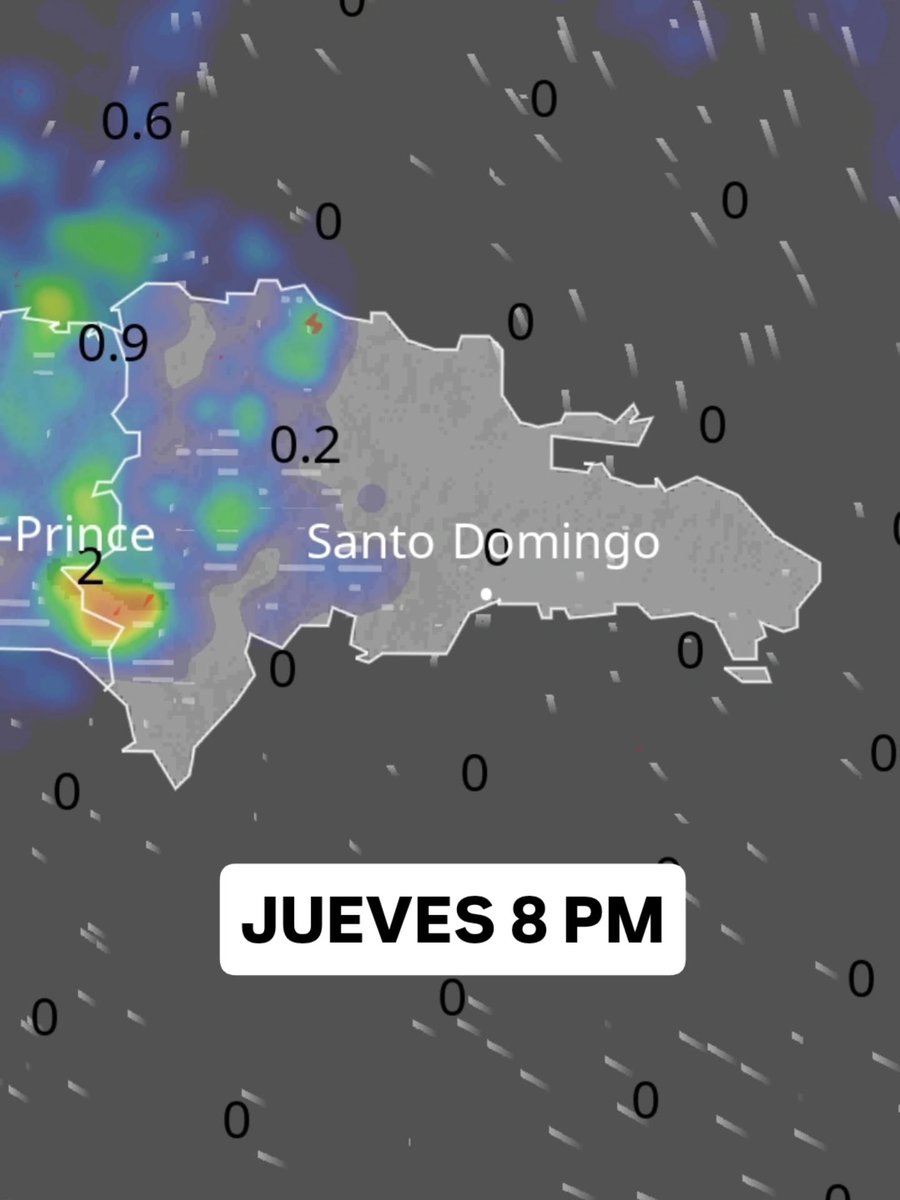 🔴Hoy el panorama meteorológico empezará a tornarse nuboso por la combinación de la vaguada y los vientos húmedos: las lluvias se concentrarán esta tarde y esta noche hacia la Cordillera Central, noreste, norte, sur, suroeste y noroeste.

Sigue ⬇️