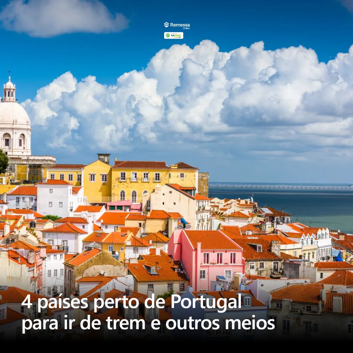 Explore o mundo ao seu redor! 🚄 Descubra 4 países próximos a Portugal que você pode visitar de trem! #ViajandoDeTrem #DescubraOEU

4 países perto de Portugal para ir de trem e outros meios mrf.lu/jDdw