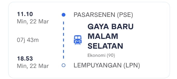 Tokyu8003's tweet photo. Alhamdulillah akhirnya berhasil juga war tiket lebaran walaupun berangkat nya H2 lebaran kedua cc @KAI121 https://t.co/FsXf0UnKW4