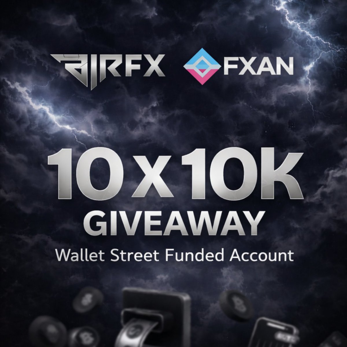 📢FXAN  × WSFunded × BIR SAH FX

👉 5×$10K ACCOUNTS GIVEAWAY 👈

Steps:

1️⃣Follow <a href="/birsah_fx01/">BIRSAH</a> <a href="/fxanalgo/">FXANALGO</a> <a href="/aryamanfx/">Aryaman Sah Kanu</a> <a href="/TRADERS_LONGE/">TRADERS LOUNGE</a>

2️⃣Like♥️, Retweet 🔁 &amp; Tag 3 Friends 

3️⃣Join FXAN Discord : discord.gg/8xDGxCjyuQ

4️⃣join my discord : discord.gg/Ym9Z9WYZM8