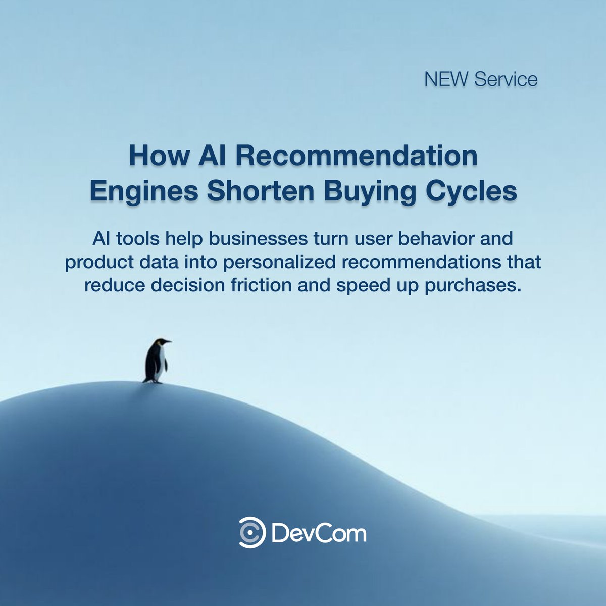 DevComCompany's tweet photo. ➡️ If you’re exploring how AI recommendation systems can shorten buying cycles and improve conversion across your platform, learn more here: https://t.co/cylFr4Svit 

 #AIRecommendation https://t.co/CtlrEAIKIu