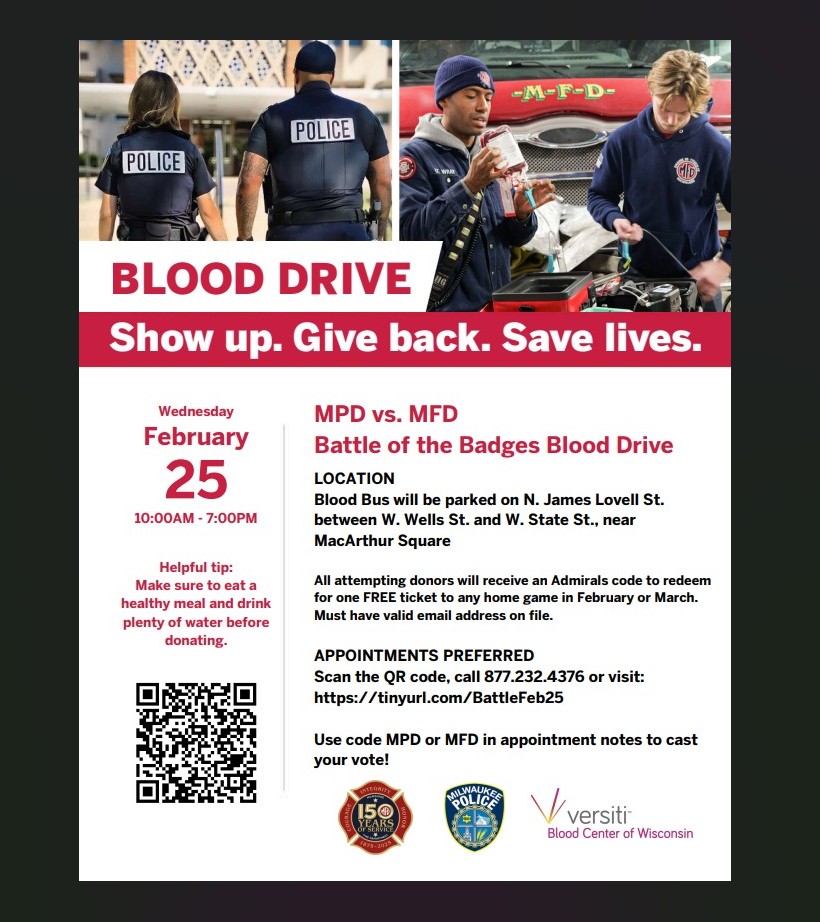 Milwaukee FD tweet media