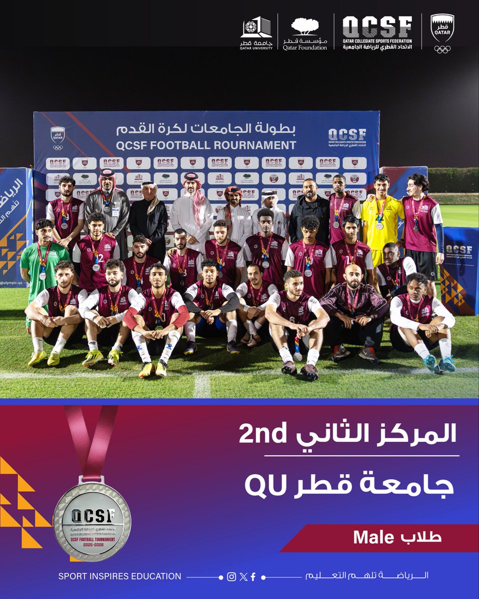 Qatar Collegiate Sports Federation tweet media
