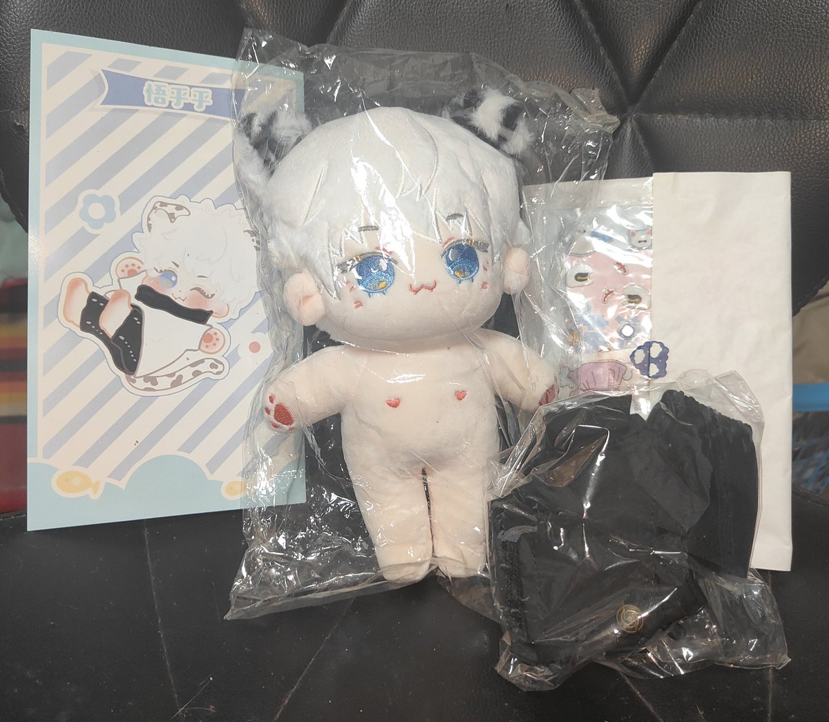 iakweih's tweet photo. ส่งต่อตุ๊กตาเสือดาวโกะโจค่ะ ไม่เคยแกะ 350 รส.

เพิ่มเติมเมนชั่น/dmได้เลยค่า
#ตลาดนัดจจส #ตลาดนัดjjk #JujutsuKaisen #จจส #gojo #gojosatoru https://t.co/HAqb4ErxUh