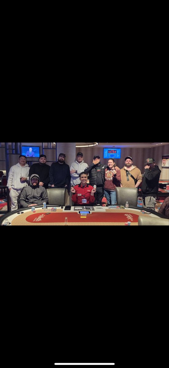Supremex978's tweet photo. Got 7th in a $125+re entry at the Nash casino https://t.co/UN0OfV6f8Z