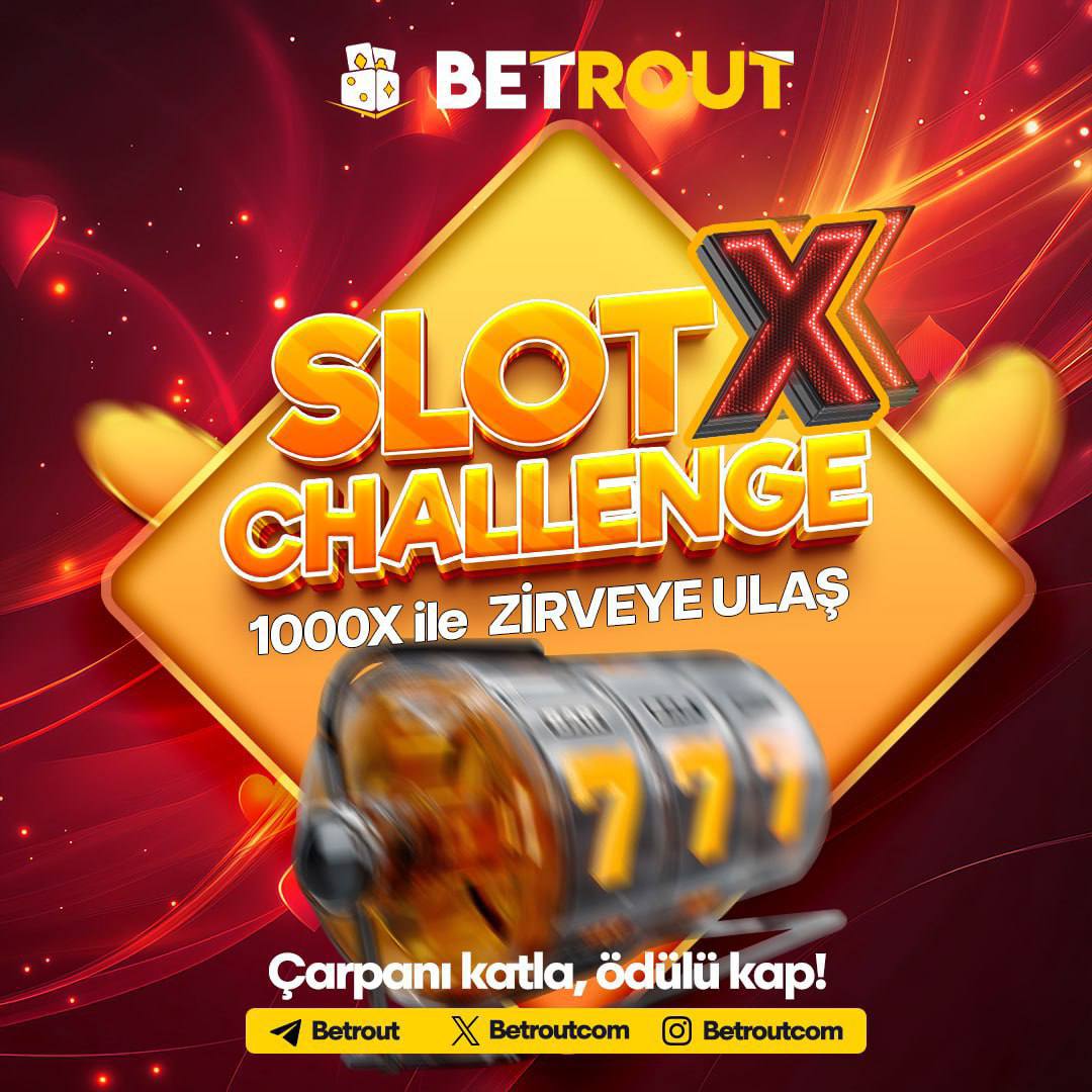 🔥 SLOT X CHALLENGE 🔥
Pragmatic Play slotlarında 1000X yakala, zirveye çık!

💰 Ödüller:
1️⃣10.000 TL
2️⃣ 5.000 TL
3️⃣ 2.500 TL

⏰ Perşembe günü geçerli
❌ 1000X altı geçersiz
📬 Kazanan oyun replay linki Cuma 13:00’a kadar zorunlu!

📍 Güncel GİRİŞ t2m.io/brgiris
