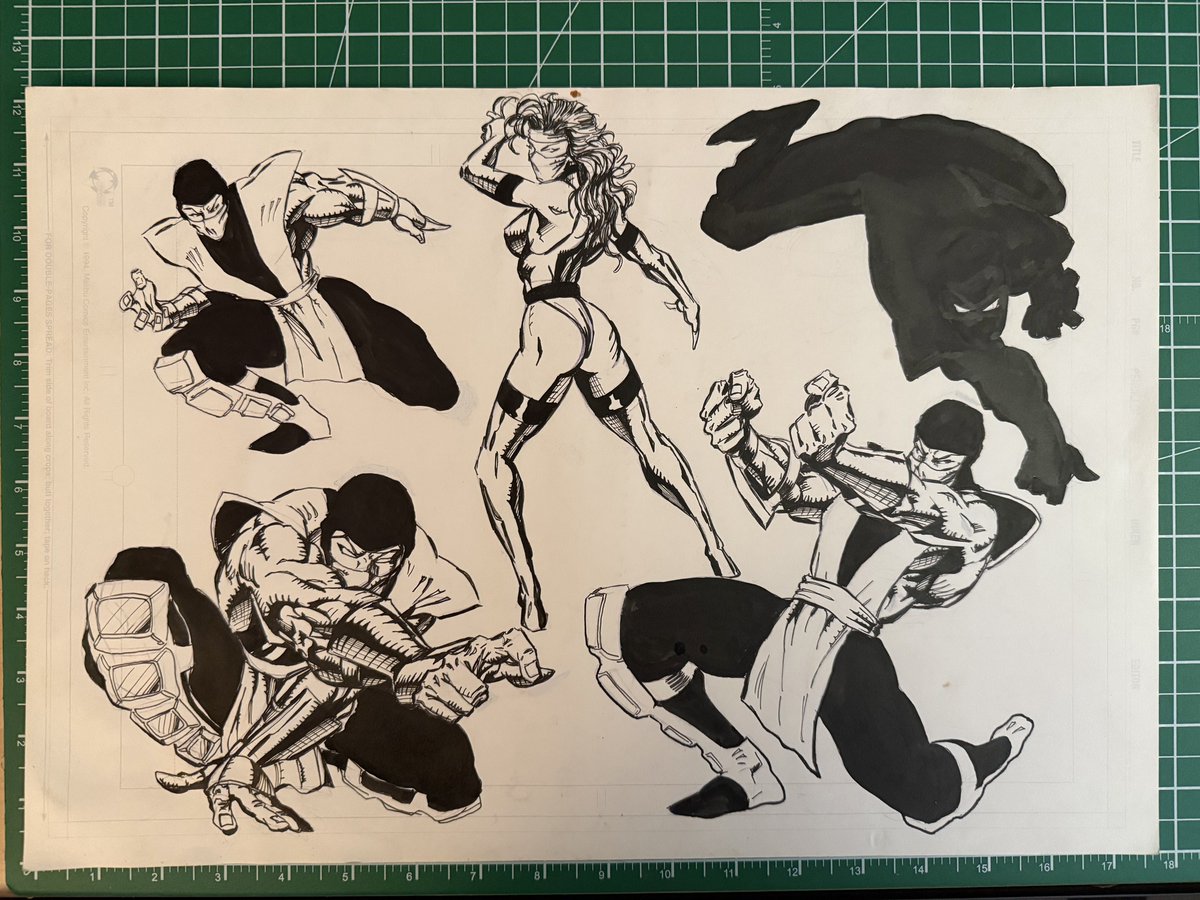 More Partrick Rolo's stuff via Original Video Game Art. B/w Artworks for Mortal Kombat Superbook (Still wish to see this Guide Kompletely scanned).

<a href="/ded00366589/">ded</a> <a href="/tabmok99/">tabmok99</a> <a href="/TotalMK/">TotalMK</a> <a href="/MKWarehouse/">Mortal Kombat Warehouse</a>