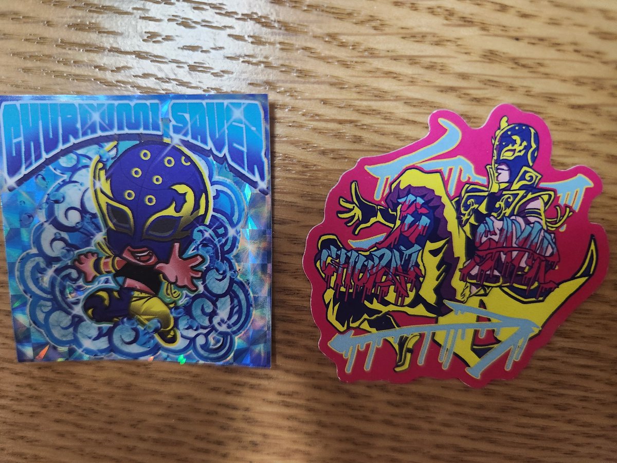 2/15ハウスショーから🆕ステッカー発売します❕ 1枚500円、3枚1000円