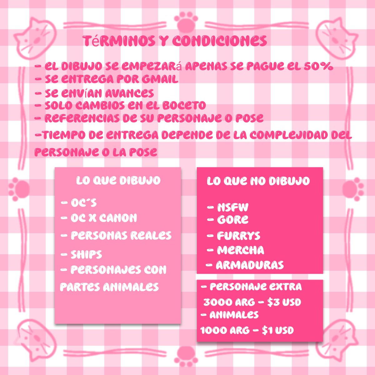Liaconlimon's tweet photo. (Los RT y los me gusta son muy apreciados 💕)

Comisiones Abiertas ,  si gustan alguna pueden hablarme por privado , la información está toda en las imágenes 

#commissionsopen #comisionesabiertas #OC #Ocxcanon https://t.co/PatXTMpL31