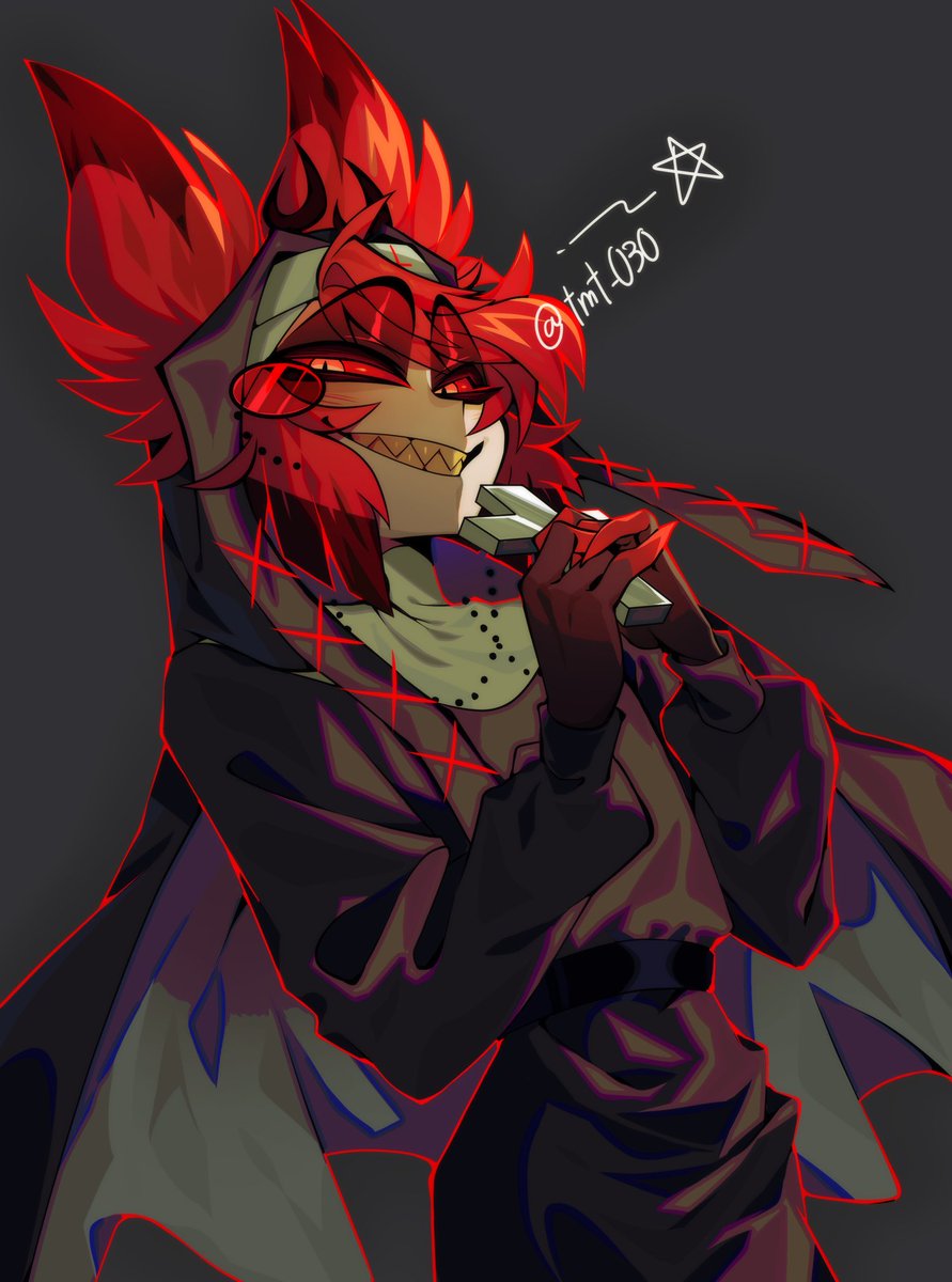 𓆩 ♱ 𓆪 
 #HazbinHotelAlastor