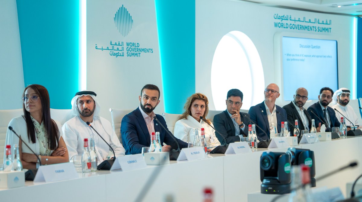 DXBMediaOffice's tweet photo. غرفة دبي للاقتصاد الرقمي بالتعاون مع القمة العالمية للحكومات  2026، تنظم طاولة نقاش مستديرة لتعريف المستثمرين والشركات العائلية بف��ص وآفاق استثمارات رأس المال المخاطر في دبي بمشاركة أكثر من 20 من المستثمرين والشركات العائلية في دبي والدولة. https://t.co/z19tqtnPdk