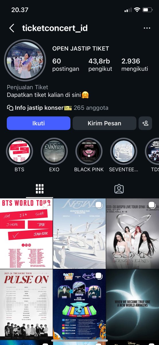 [HELP RT]

Buat yang lagi nyari jastip, akun ini lewat mulu di iklan instagram. Hati-hati yaa riwayat nya scamm.. 

Kalo bisa, agak curiga sama semua akun jastip yang pake iklan instagram ya. Gak semua tapi tetep waspada..