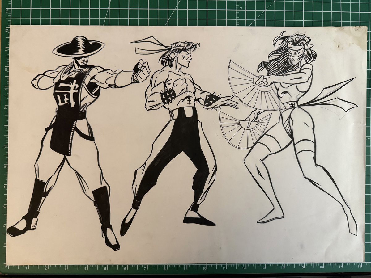 Last batch of Partrick Rolo's stuff via Original Video Game Art. B/w Artworks for Mortal Kombat II Kollector's Magazine.

<a href="/ded00366589/">ded</a> <a href="/tabmok99/">tabmok99</a> <a href="/TotalMK/">TotalMK</a>  <a href="/MKWarehouse/">Mortal Kombat Warehouse</a>