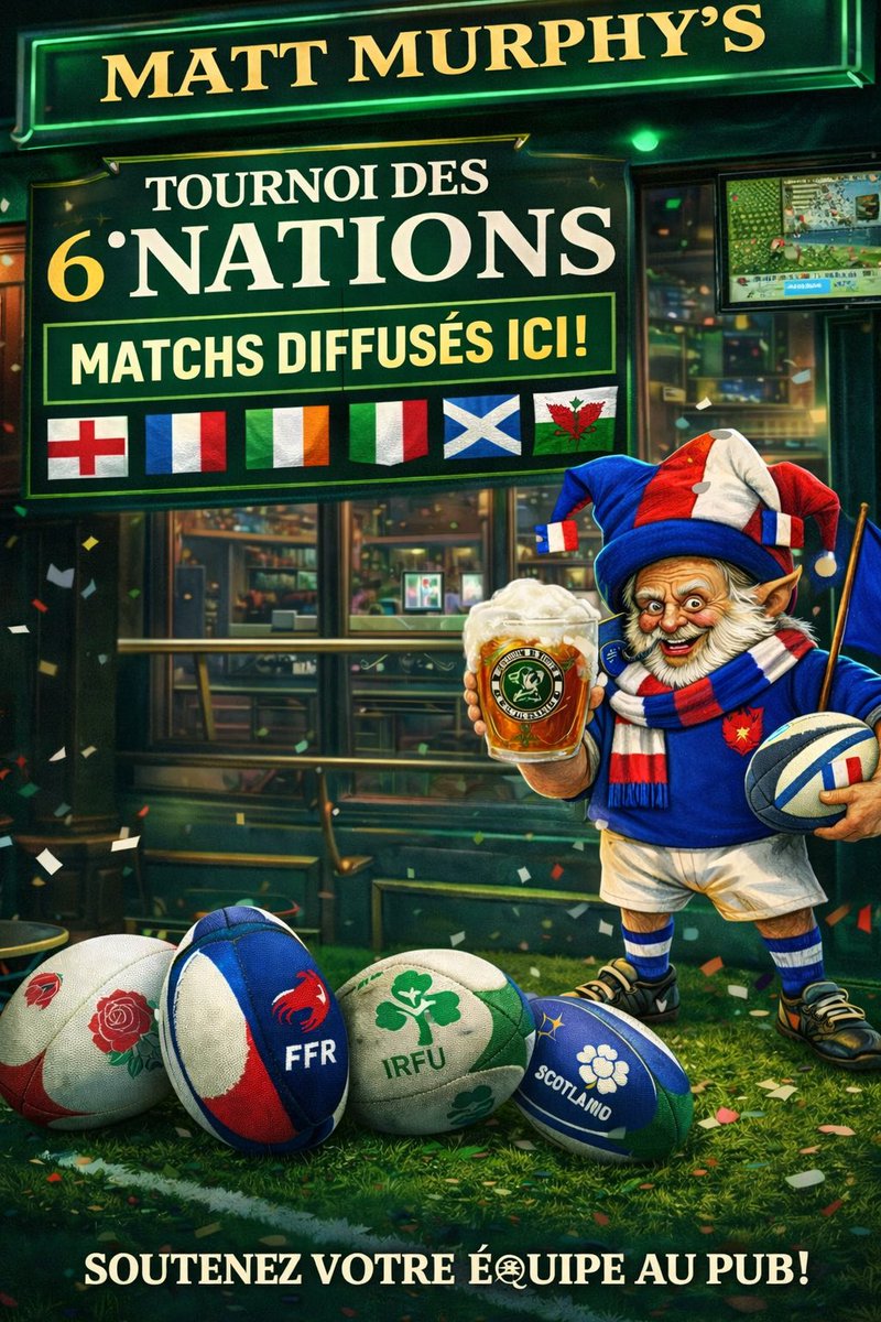 L’ouverture des 6 nations c’est ce soir avec 🇫🇷🇮🇪 Allez les bleus #Angers