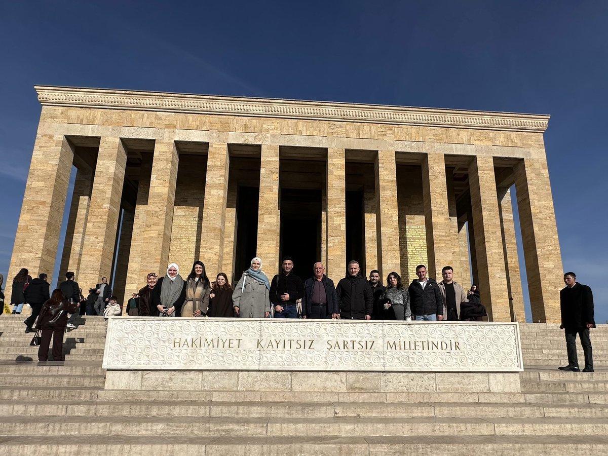 cikpem's tweet photo. Eğitim Merkezi Müdürlüğümüzde hizmet içi eğitim gören personelimize yönelik sosyal ve kültürel faaliyetler kapsamında “Anıtkabir ve Ulucanlar Cezaevi Müzesi” gezi programı düzenlenmiştir. https://t.co/0i6mw7hi5x