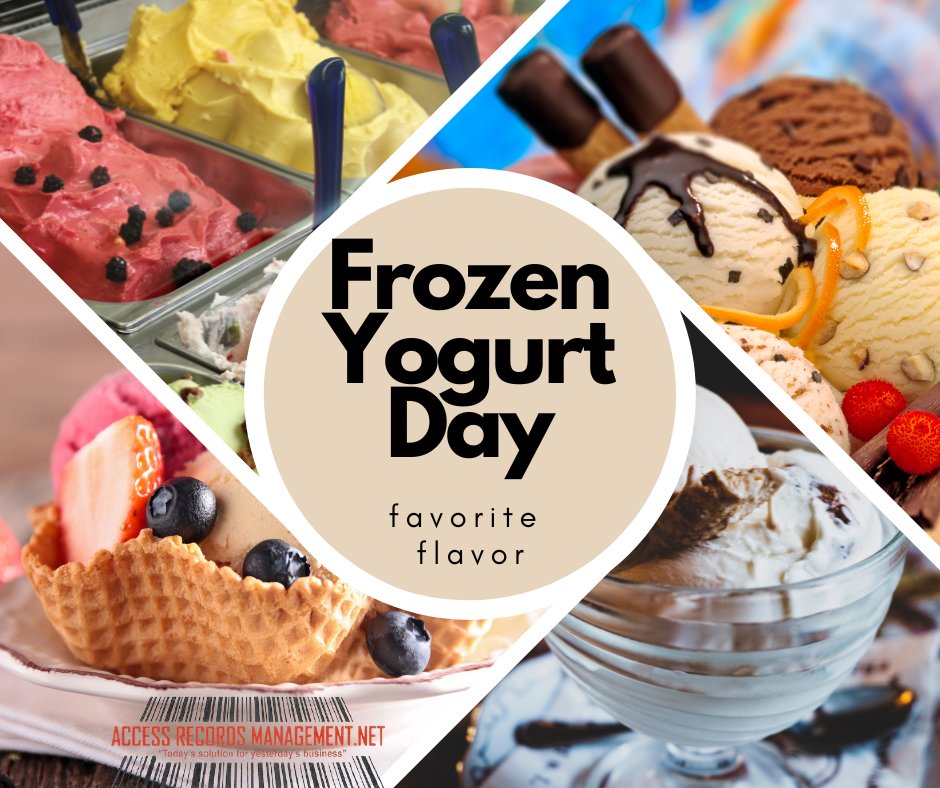 AccessRecordsS's tweet image. 🍦💖 Happy International Frozen Yogurt Day! Whether you love classic vanilla or adventurous mix-ins, today’s the perfect excuse to treat yourself. Tag someone who deserves a sweet moment and share your favorite froyo memories! #FroyoDay #TreatYourself