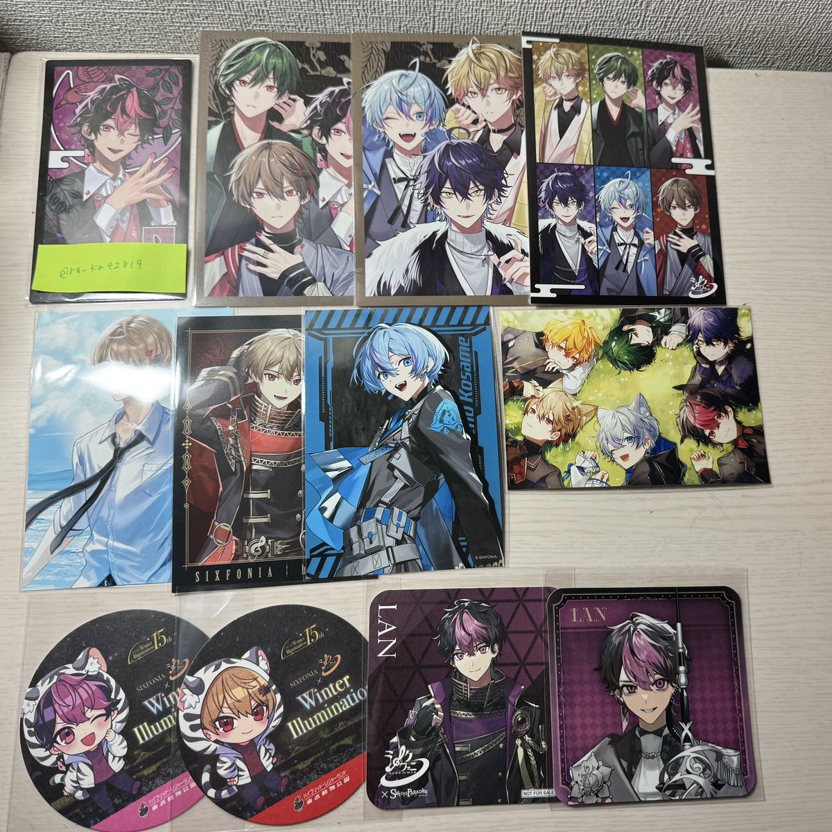 ra_ka42819's tweet photo. #シクフォニグッズ買取 
#シクフォニグッズ交換 
【求】固ツイリプ欄or買取orポスカ🌸様
なるべく定価に沿うように比率交換お願いいたします。トレカ(0.03×2）⇔チェキ(0.02×3)など
【譲】画像1枚目、2枚目
※固ツイALT、1枚目ALT『必読』 https://t.co/u3QXGV5LvF