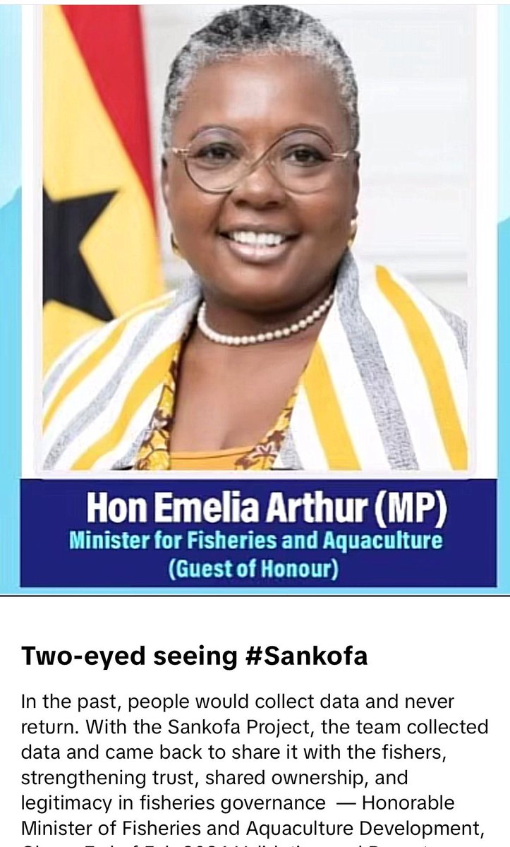 Sankofa: Equitable Fisheries Livelihoods in Africa tweet media