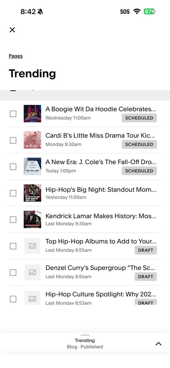 Up planting content and hitting up DJs get wit me to push ya music and get ya brand exposure ‼️📉📲