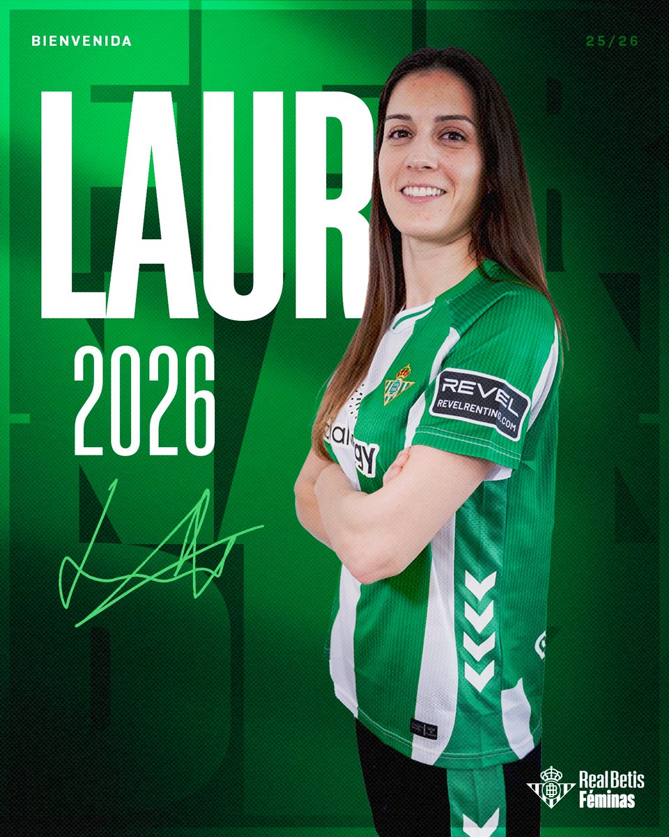 betisweb's tweet photo. ⚽️Laura Fernández, nueva jugadora del Real Betis Féminas
✍️ @ireneechc 

🔗 https://t.co/tktHngXdzW
 
 #BetisFeminas💚 https://t.co/erihfLOqYk