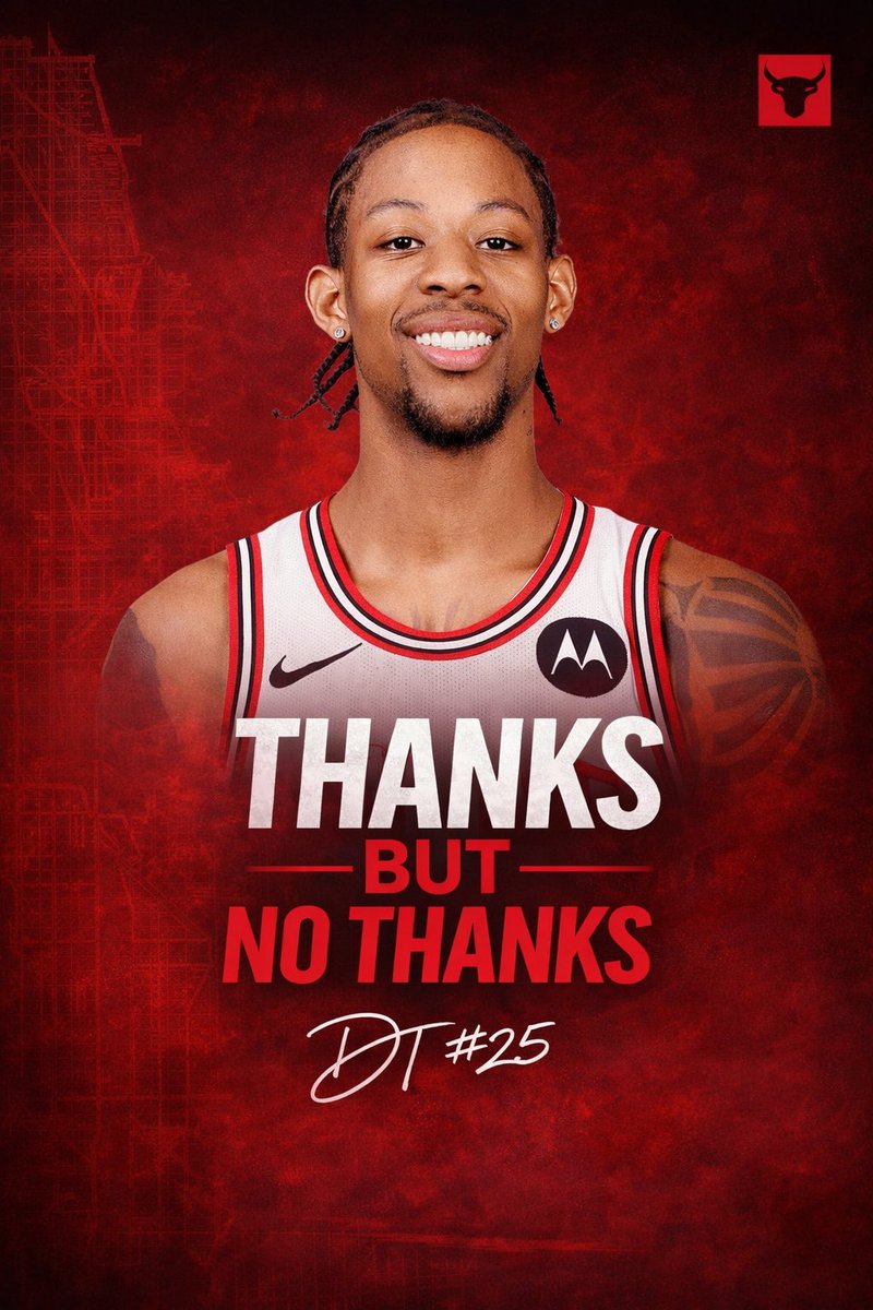 IanWelker127's tweet photo. Hey @chicagobulls you can just RT this as your thank you Dalen Terry post. DT embodied the Chicago Bull way - the utmost joy securing 39 wins with no real desire to improve. He had the best time kicking his feet up in Chicago. @DalenTerry https://t.co/0YEhhRf9SE