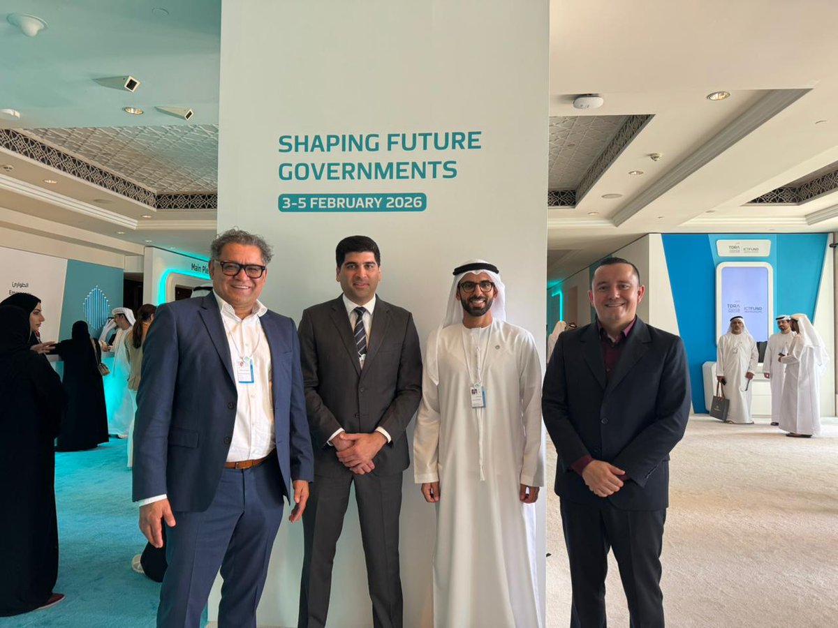 ctiscorp19448's tweet photo. 🌎Desde la Cumbre Mundial de Gobiernos nos reunimos con Mohamed AlSharhan, Director General y referente en innovación digital. Además, fuimos destacados como speakers en la página oficial del evento.
Consulta la publicación aquí: https://t.co/kja8uZlkHy https://t.co/p76qBWpoyp