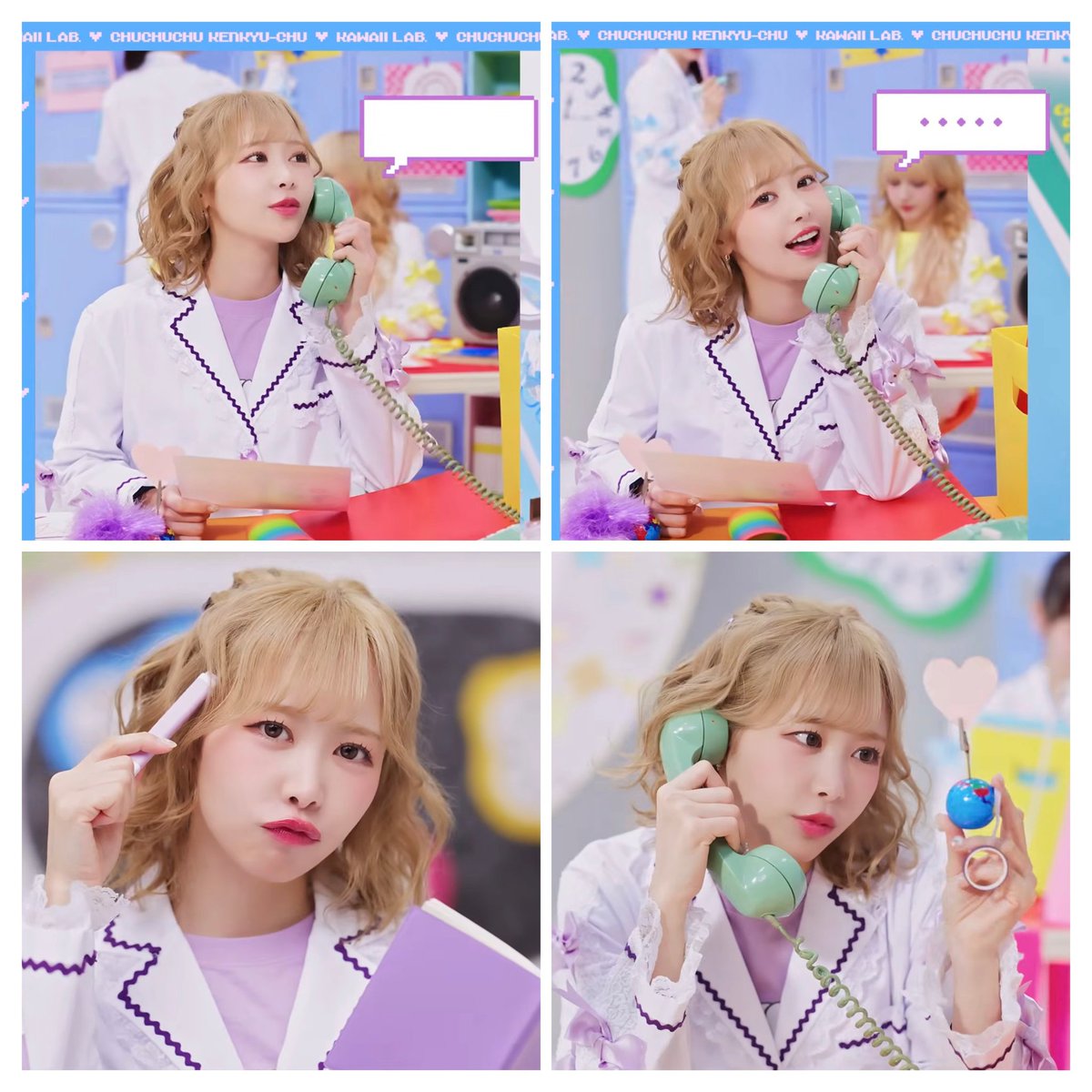 きゅんーーーー🥺💜
瑠夏可愛すぎる🫶🫶🫶
白衣姿たまらん！
#仲川瑠夏 #るなぴ