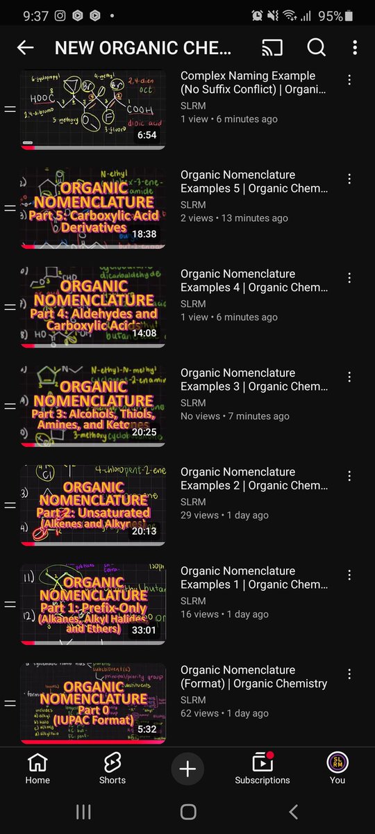 sertraline_'s tweet photo. Finished the organic naming series this week. Pwede na sa mga need ng crash course sa lahat ng common functional groups sa undergrad. Will post again once new topics are out!

View the playlist at https://t.co/v39uXvDfu9 https://t.co/TDZqK8hpS2