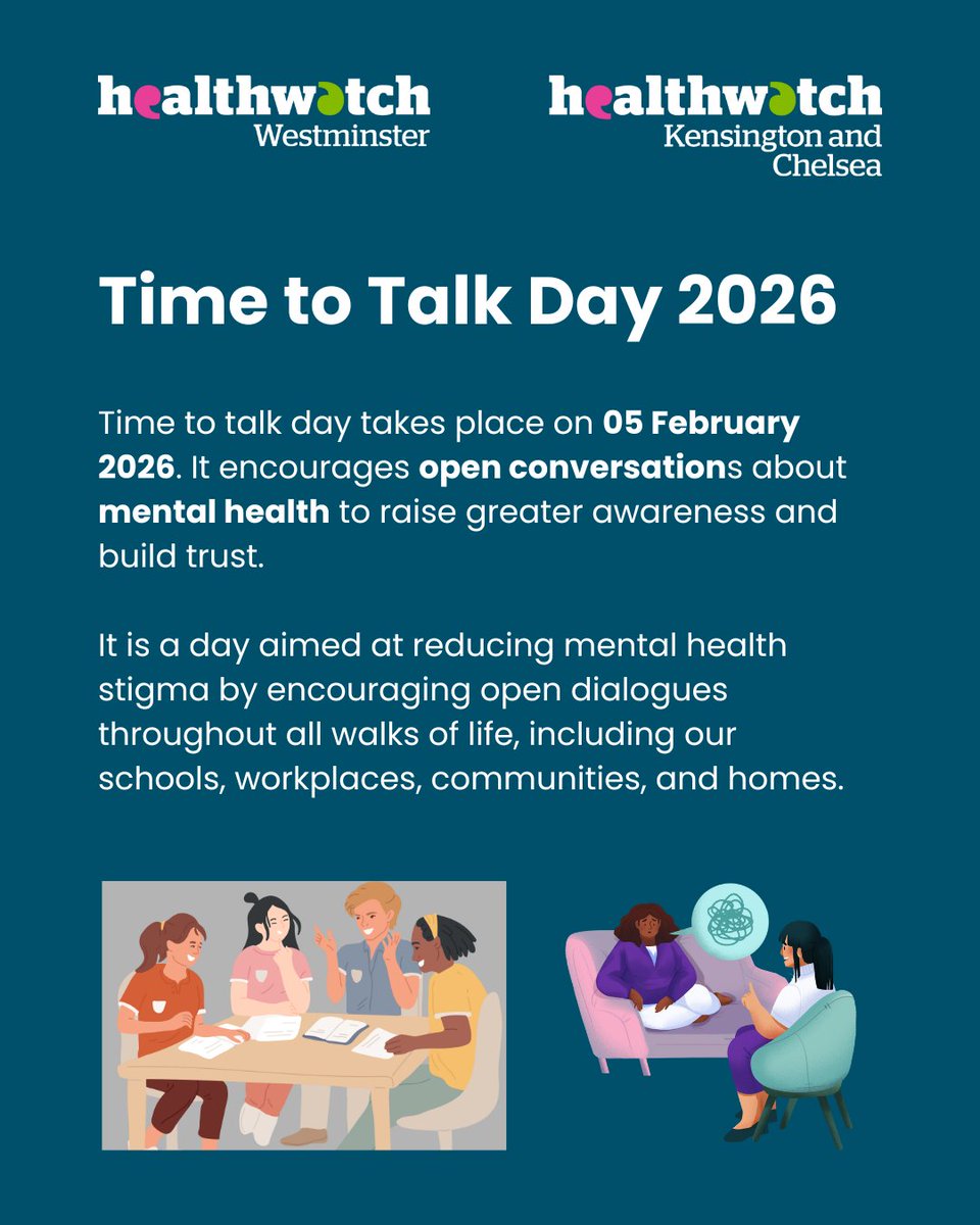 Healthwatch Kensington and Chelsea tweet media