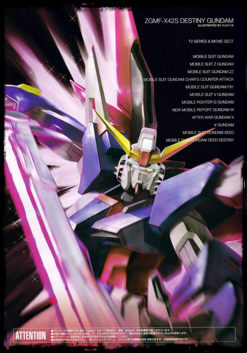 FabrizioGunjap's tweet photo. Full zip / PDF https://t.co/IzNAfgjs3u
Mobile Suit Illustrated 2006 — A massive, comprehensive 360-page artbook featuring an extensive collection of color and black & white mobile suit designs, mechanical illustrations, and profiles covering virtually every Gundam series and media released up to that point (including the original Universal Century timeline, all major alternate universes such as Wing, G Gundam, Gundam X, Turn A, SEED, and numerous side stories, OVAs, manga, and games).
.
#gundam