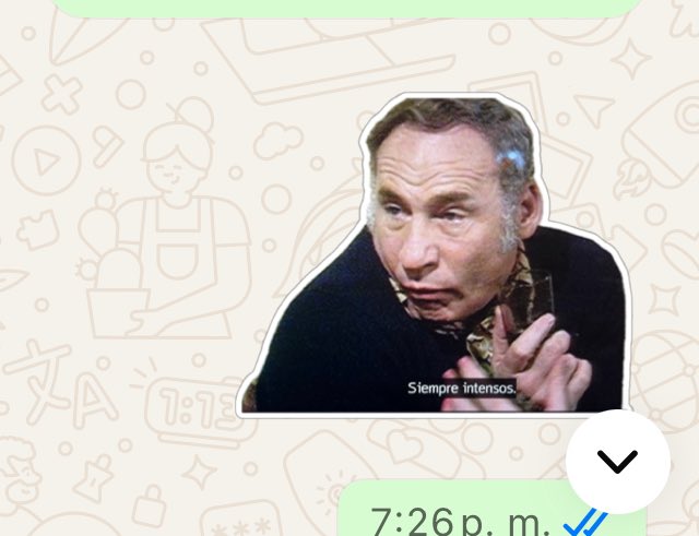 no me están valorando los stickers de mel brooks 
ya van a pagar