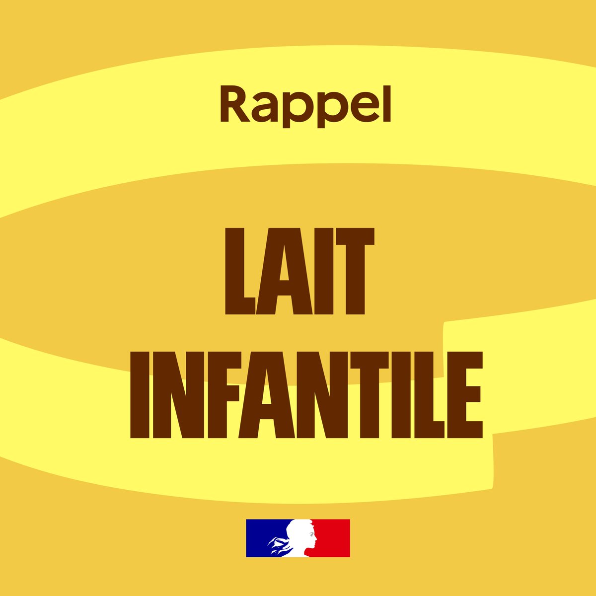 Image de Préfet du Finistère - #RappelConso |🍼Rappels de laits infantiles

 ⚠️Plusieurs lots de lait infantile font l’objet d’un r