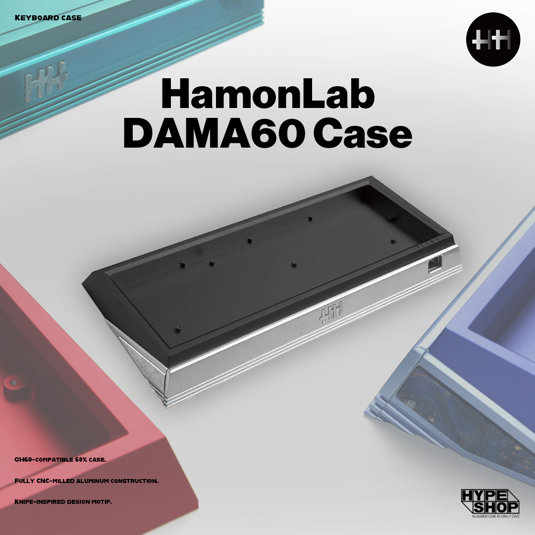 Restock] ── HamonLab DAMA60 Case ── 〈素材と構造で選ぶ、無駄の