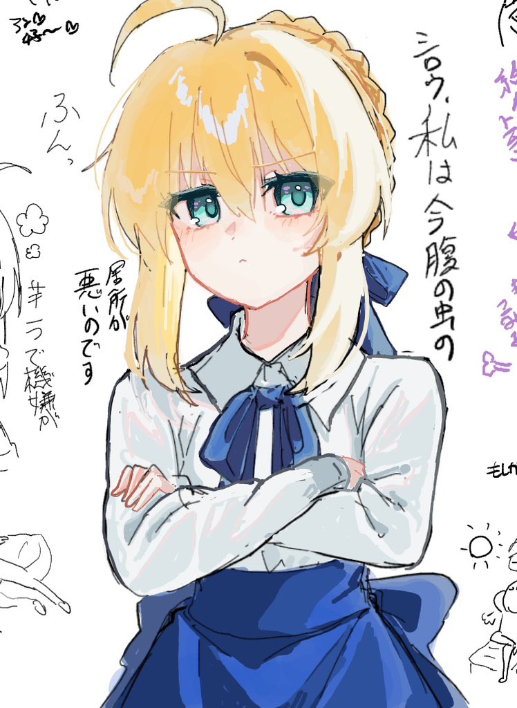 不機嫌セイバー