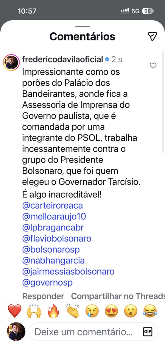 DEPUTADO FREDERICO D'AVILA (@davilafrederico) on Twitter photo 