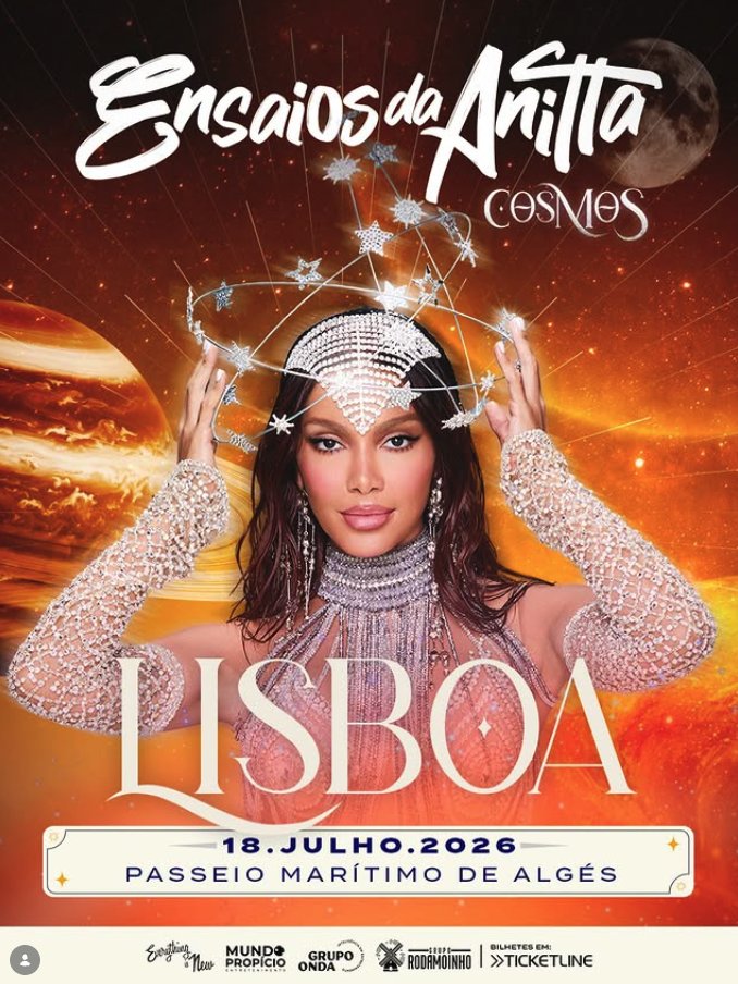 Lisboa, estamos prontos para os #EnsaiosDaAnitta?🔥❤️‍🔥
#Anitta