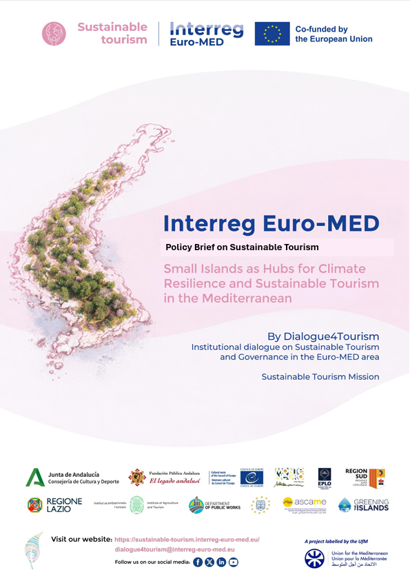 🏝️The new White Paper and Policy Brief drafted by the Dialogue4Tourism project in collaboration with the Community4Tourism project on "Small islands as hubs for climate resilience in the Mediterranean" is out!

👉tinyurl.com/3z6ekwfx
👉tinyurl.com/2pjppx9m