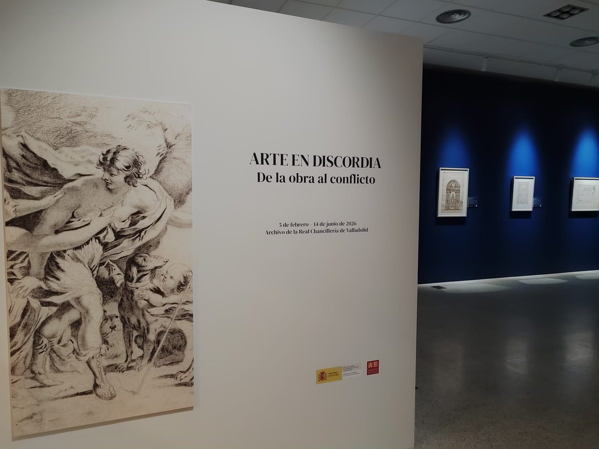 ArchivosEst's tweet photo. Visita la nueva #expo del Archivo de la Real Chancillería de Valladolid (#ARCHV) de @culturagob 𝗔𝗿𝘁𝗲 𝗲𝗻 𝗱𝗶𝘀𝗰𝗼𝗿𝗱𝗶𝗮. 𝗗𝗲 ����𝗮 𝗼𝗯𝗿𝗮 𝗮𝗹 𝗰𝗼𝗻𝗳𝗹𝗶𝗰𝘁𝗼📜🧑‍⚖️🎨

📅Hasta el 14 de junio
🕐Martes-domingo de 10-14 h y de 17-20 h
🎟 Entrada gratuita
ℹ️Web del #ARCHV https://t.co/2wz3rInec9