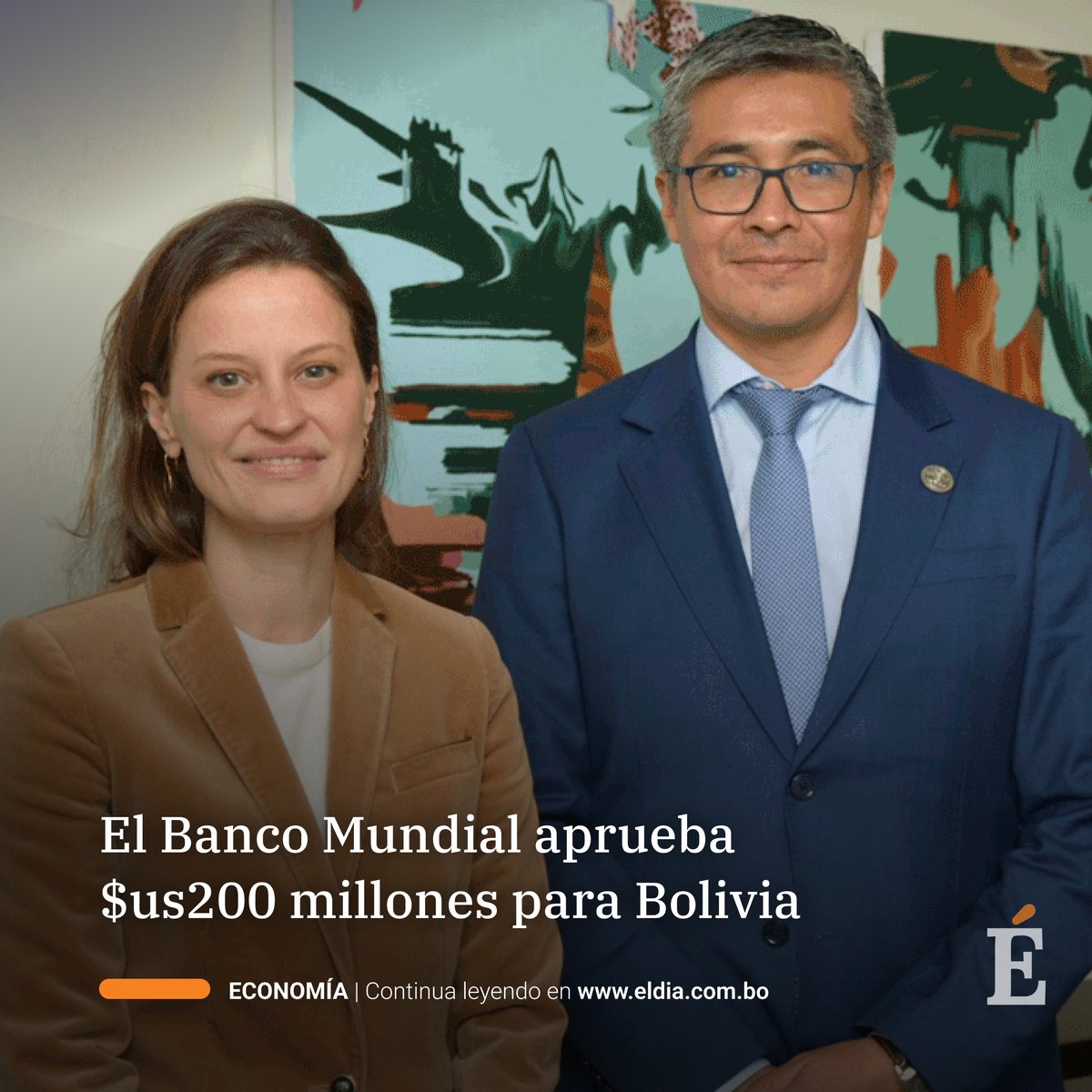 eldiabolivia's tweet image. El Banco Mundial se suma a los organismos internacionales que comprometen financiamiento a Bolivia, en su nueva etapa económica.
eldia.com.bo/2026-02-05/eco…

#GabrielEspinoza #Gobierno #Proyecto
#ElDíaBolivia