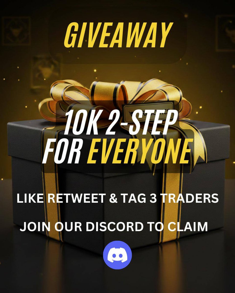 🎁 Free 10k 2-Step Account For Everyone 🎉 

STEPS🪜:

1️⃣ Follow:<a href="/fractalvertex/">Fractal Vertex</a> | <a href="/Tradlytics/">Tradlytics</a> | <a href="/ThePropReview/">The Prop Review</a>

2️⃣ Like , Retweet and Tag 3 traders

-Claim here by opening a ticket 🏆 
discord.gg/8vPKUnHF3