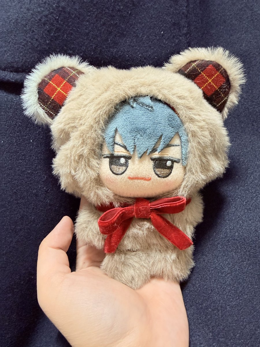 🧸のぬい服できたー！🎀はつけるか迷ってるんで頒布するのはぬい服だけ