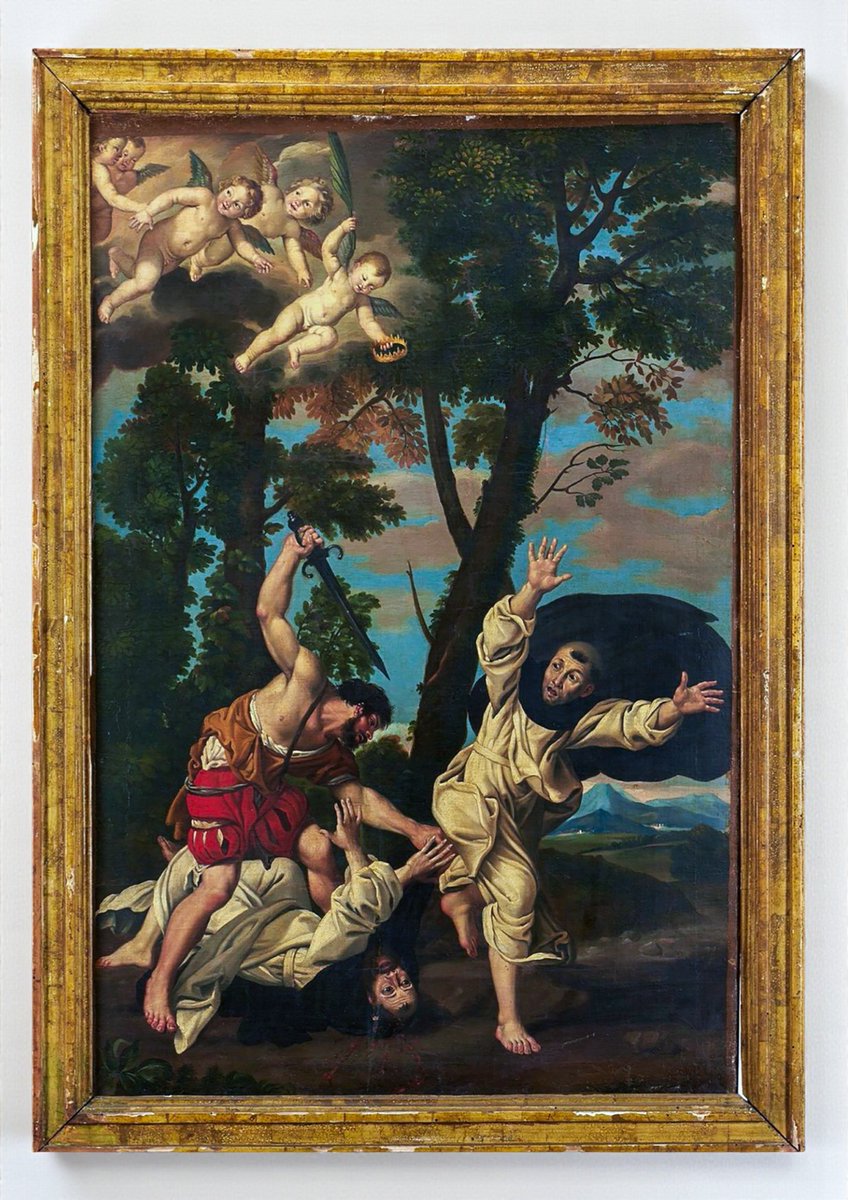 Lot 178 | Italian School, 18th c. (after Domenichino)
Martyrdom of Saint Peter of Verona — Baroque composition inspired by one of Domenichino’s most powerful models.

🔨 Start: €2,000 | Est: €6,000–9,000
👉 ow.ly/b5E550Y9cti
.
.
.
 #OldMasters #BaroqueArt #TemplumAuctions