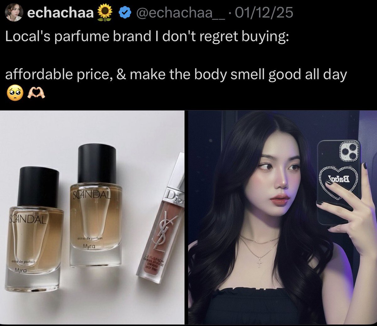 hooplaa_'s tweet image. kak wkwkwk ini lucu bgt😭😭😭 dior ysl????

dahlah akui ajaa klo km memang fake review semua foto barang2mu itu hasil AI dan akunmu yg handle itu km sndiri☺️