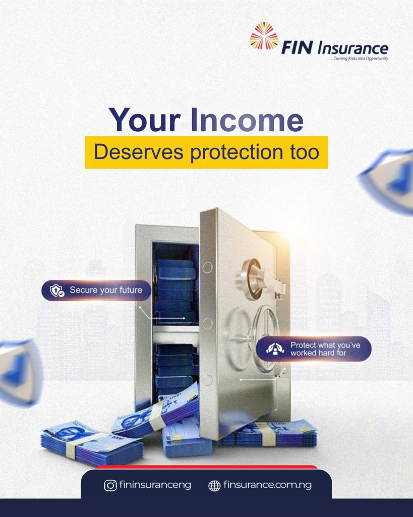 Fininsuranceng's tweet image. Your income deserves protection too.
One unexpected event shouldn’t erase years of effort.
Secure your future. Protect what you’ve worked hard for.

#financialwisdom #insuranceNigeria #FINInsurance #riskmanagement #secureYourFuture