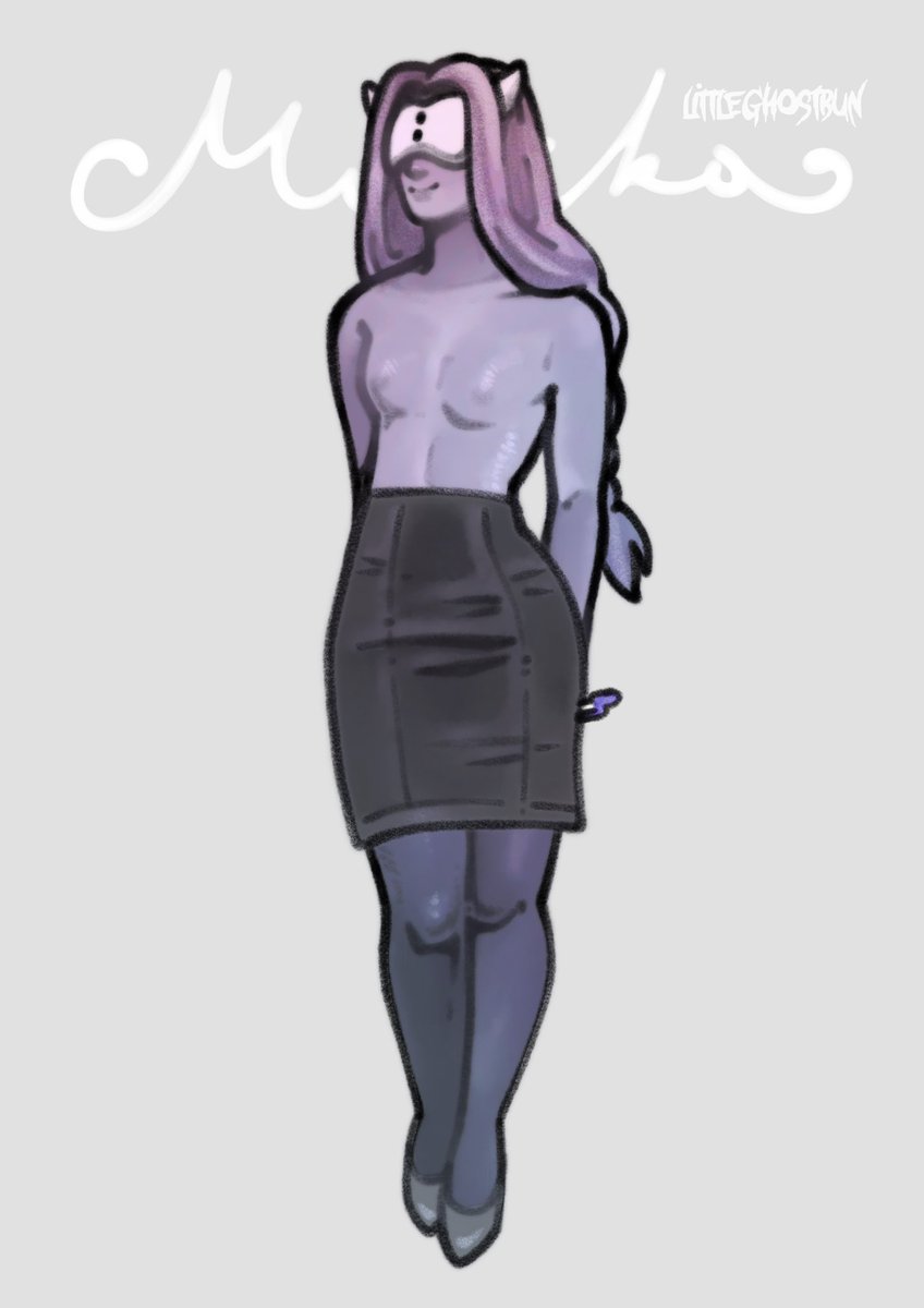 littleghostbun's tweet photo. My beautiful Mujika as an accountant 💜
#mujika #ThePromisedNeverland #fanart #nsfwart #mujikansfw #tpn #tpnfanart https://t.co/pCl7nYUmeg
